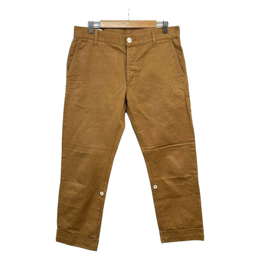 Gucci Pants S Light Brown Straight Chino Button Fly Cotton