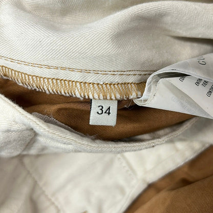 Gucci Pants S Light Brown Straight Chino Button Fly Cotton — view 5