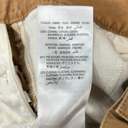 Gucci Pants S Light Brown Straight Chino Button Fly Cotton — view 4