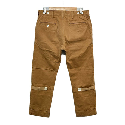 Gucci Pants S Light Brown Straight Chino Button Fly Cotton — view 2