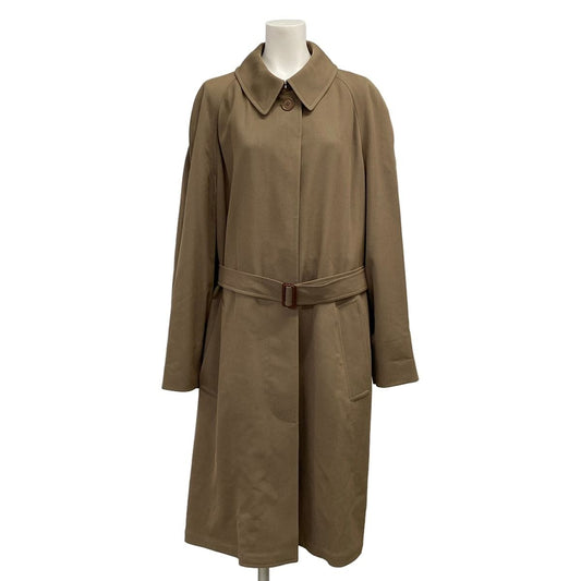 Hermes Trench Coat M Brown Martin Margiela Era Cotton
