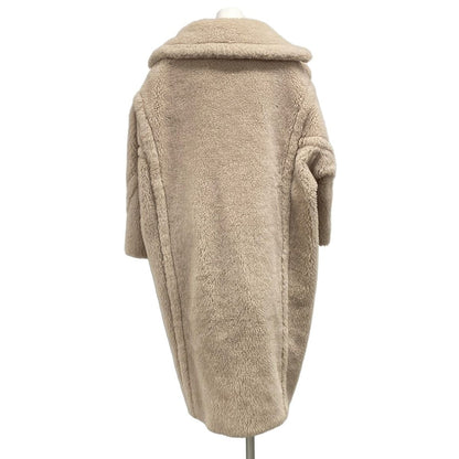 Max Mara Coat Teddy Bear Icon Beige Winter Wool Alpaca XS — view 2