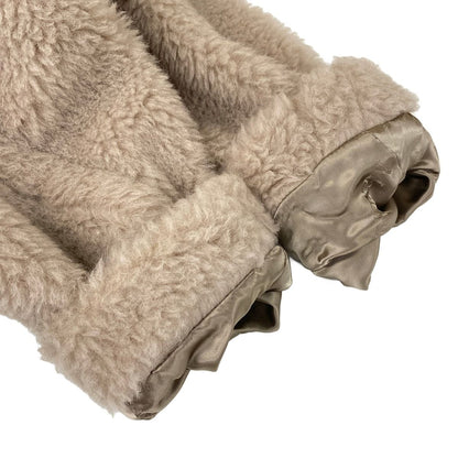 Max Mara Coat Teddy Bear Icon Beige Winter Wool Alpaca XS — view 6