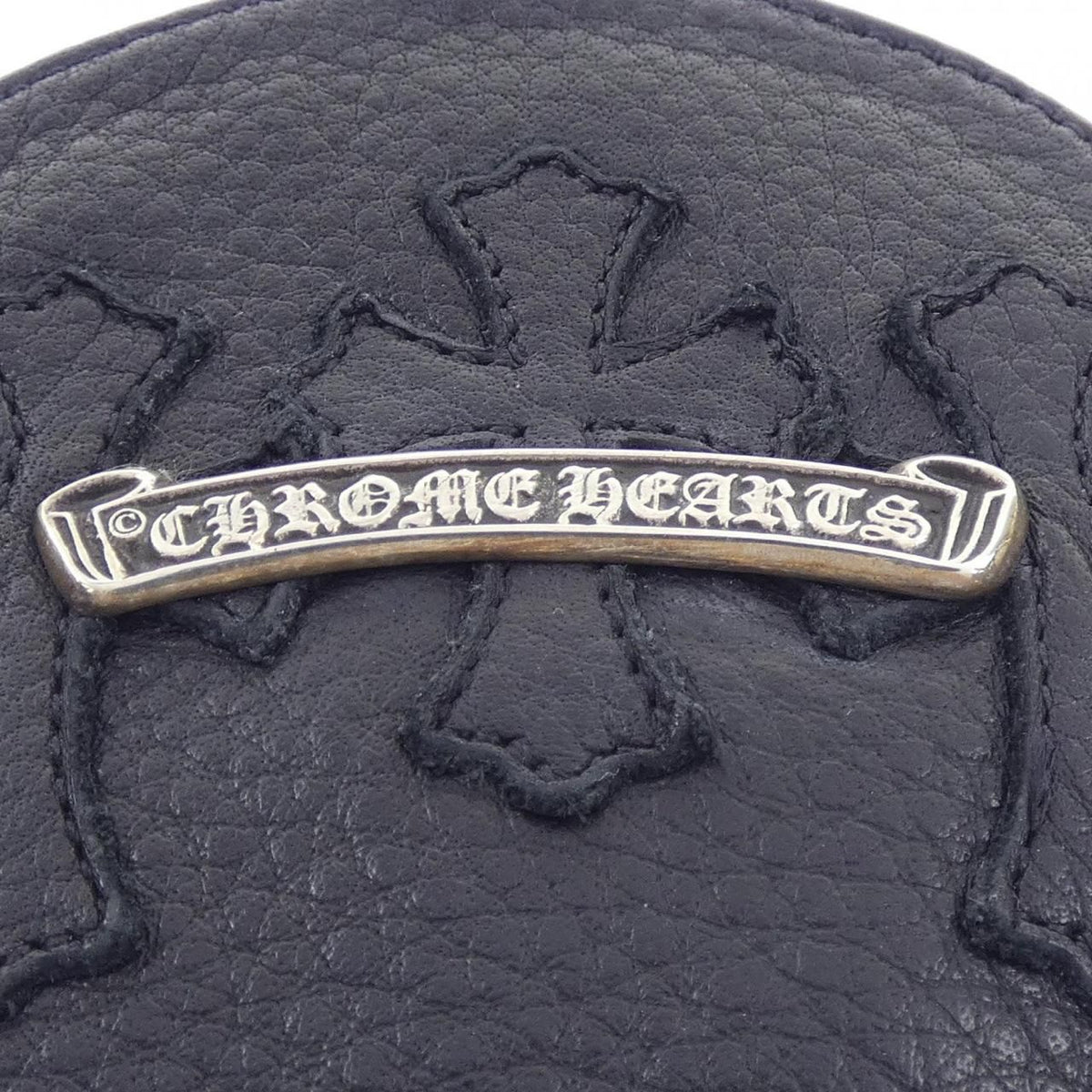 Chrome Hearts Coin Purse Clip Chain 3 Ceme Cross Ptchs — view 3