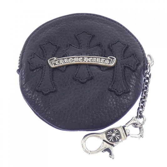 Chrome Hearts Coin Purse Clip Chain 3 Ceme Cross Ptchs