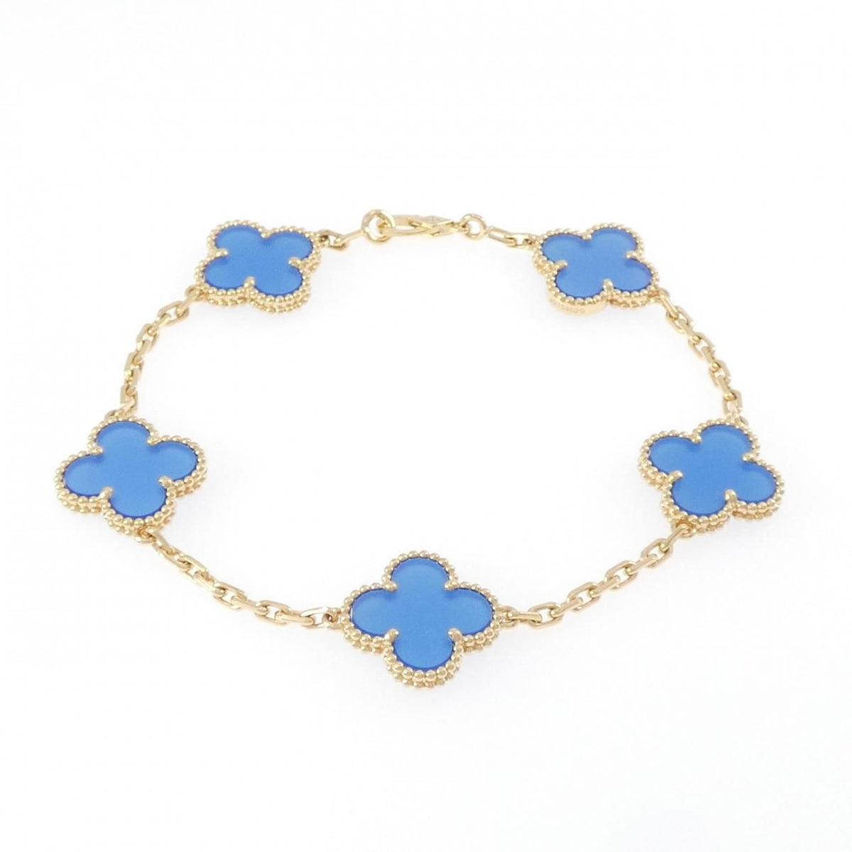 Van Cleef & Arpels Vintage Alhambra 5 Motif Bracelet — view 2