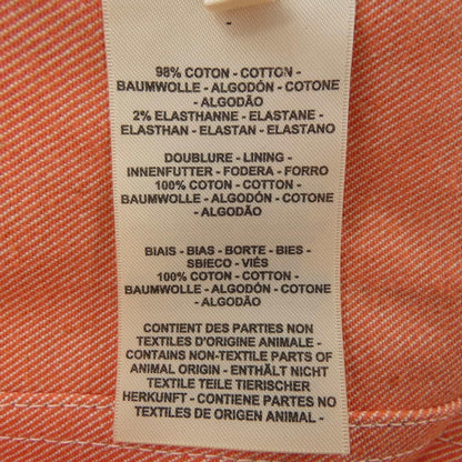 Hermes Kaleidoscope Effect Finesse Clou de Selle Denim Jacket — view 3