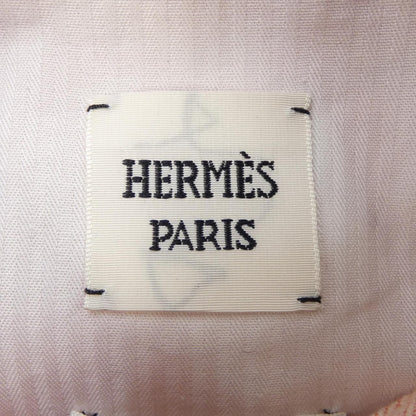 Hermes Kaleidoscope Effect Finesse Clou de Selle Denim Jacket — view 4