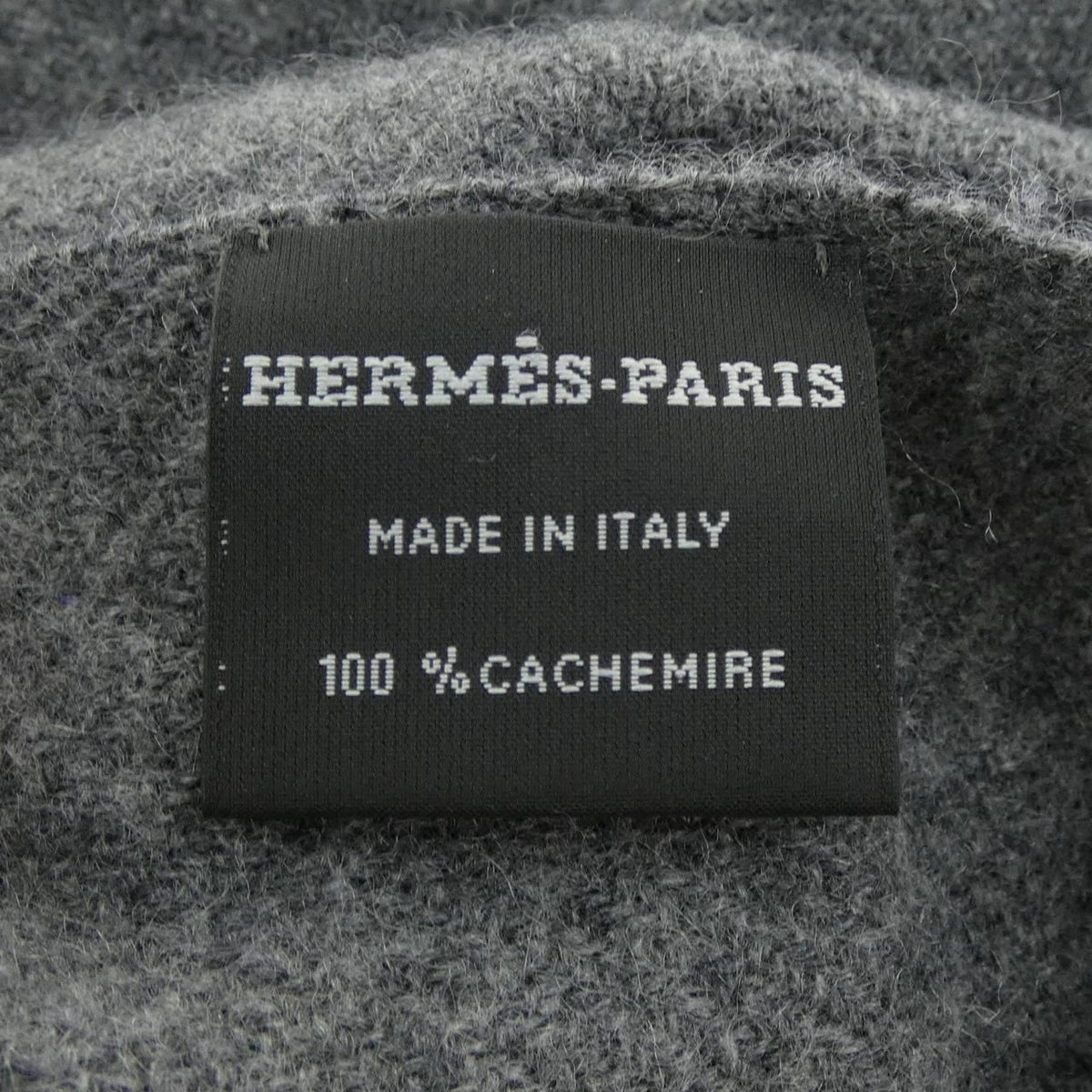Hermes Stole Scarf Gray — view 3