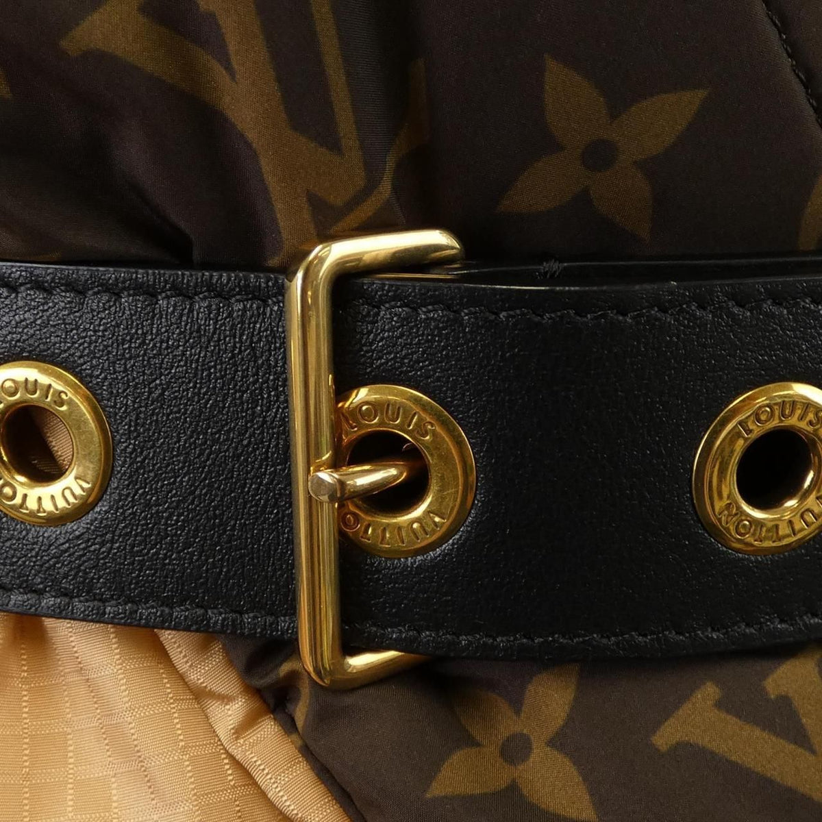 Louis Vuitton Short Pillow Puffer Wrap Coat — view 8