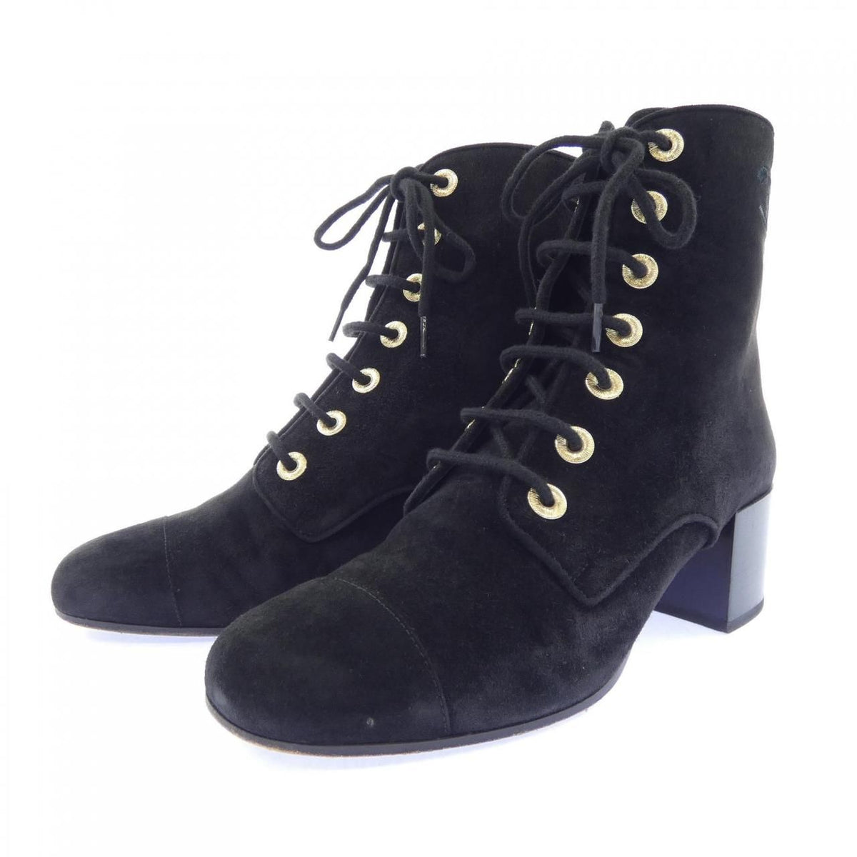 Chanel Short Boots Black — view 3