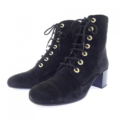 Chanel Short Boots Black — view 3