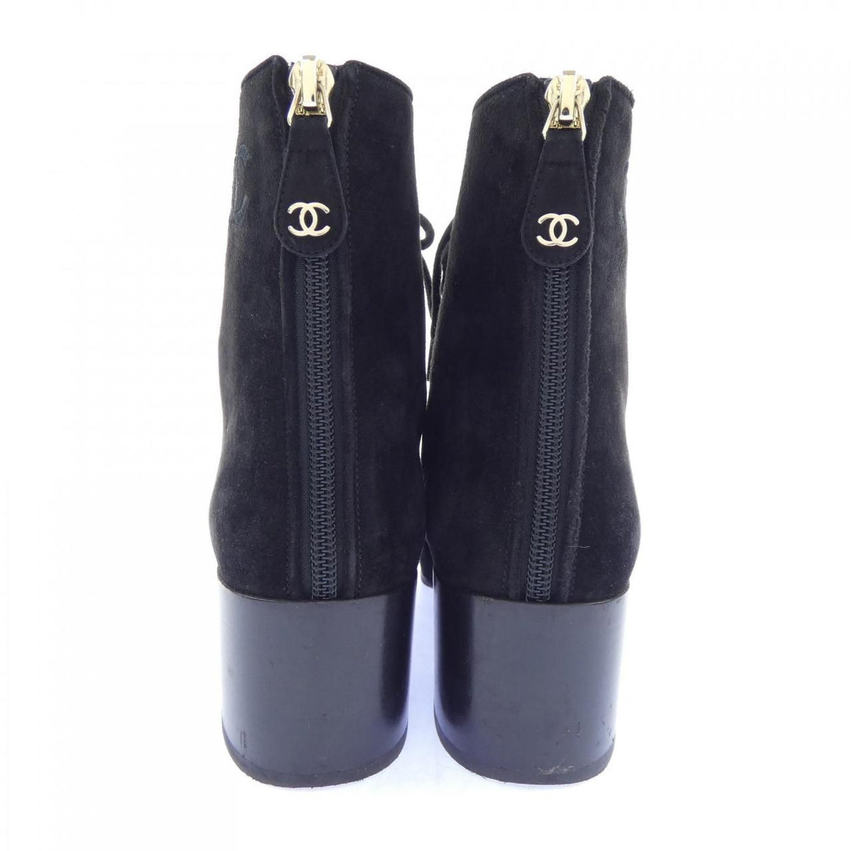 Chanel Short Boots Black — view 5