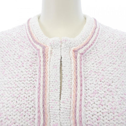 Chanel Collarless Jacket White — view 6