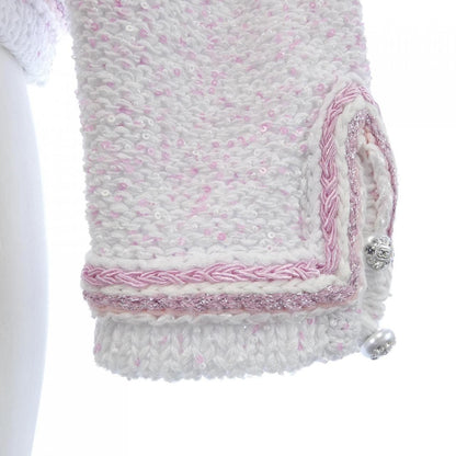 Chanel Collarless Jacket White — view 7