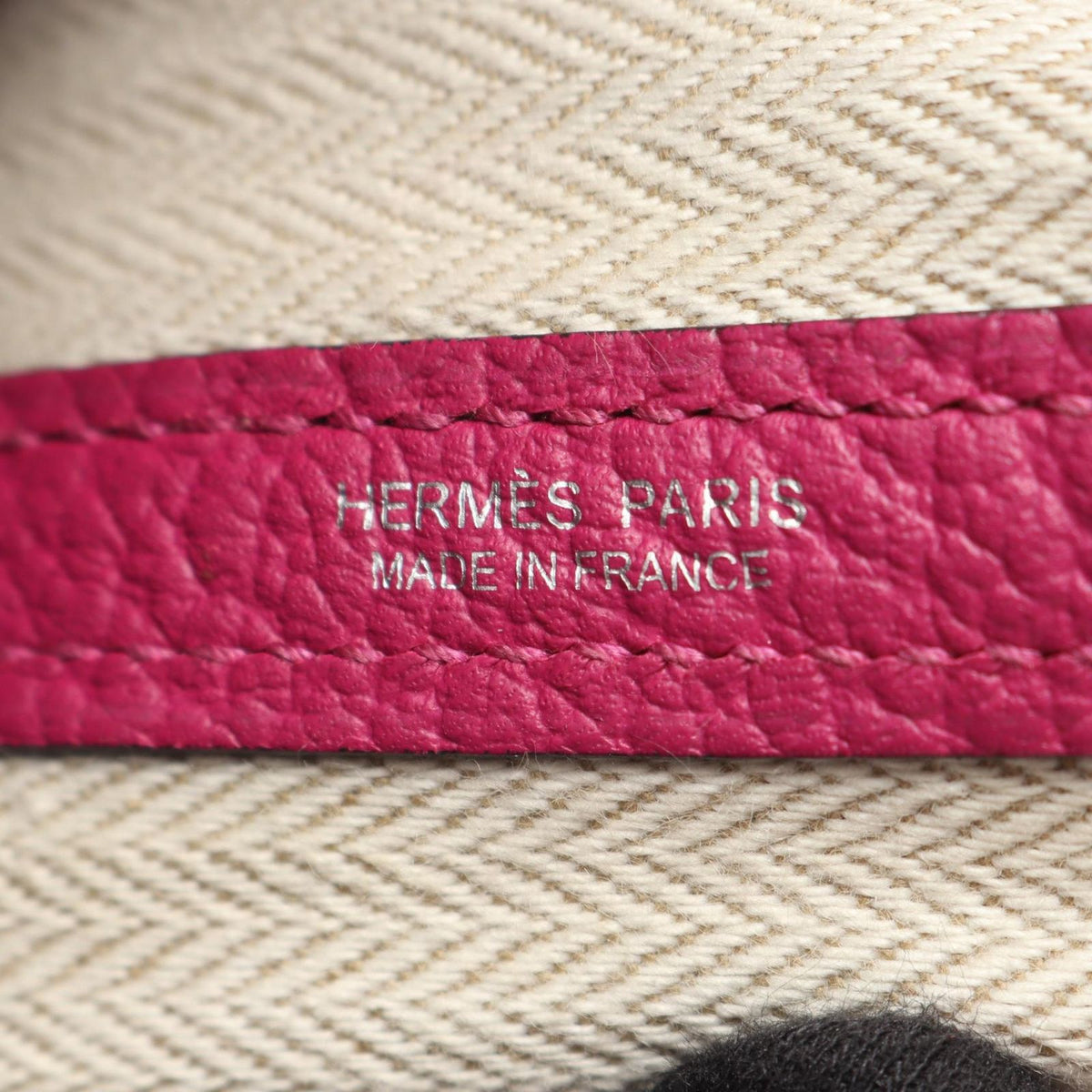 Hermes Tote Bag Garden Party TPM Rose Purple — view 4