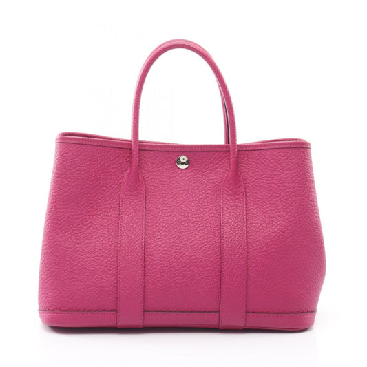 Hermes Tote Bag Garden Party TPM Rose Purple
