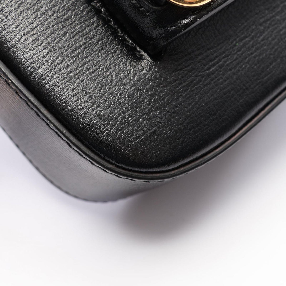 Gucci Shoulder Bag Horsebit 1955 Nano Black Leather — view 5