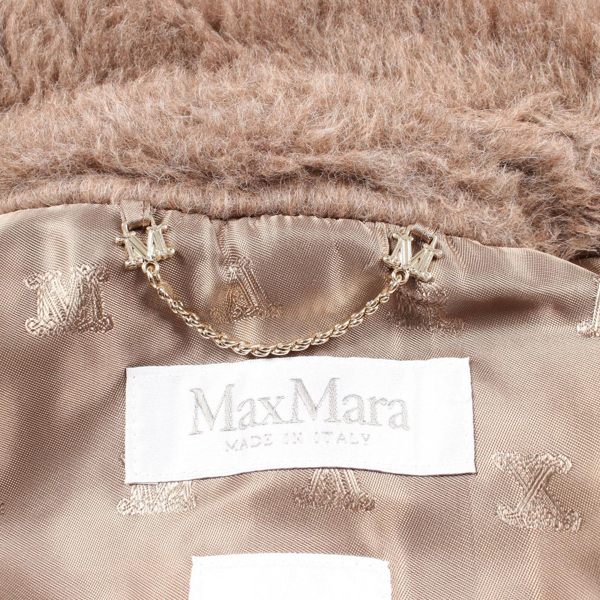 Max Mara Poncho Teddy Bear Cape Brown — view 6