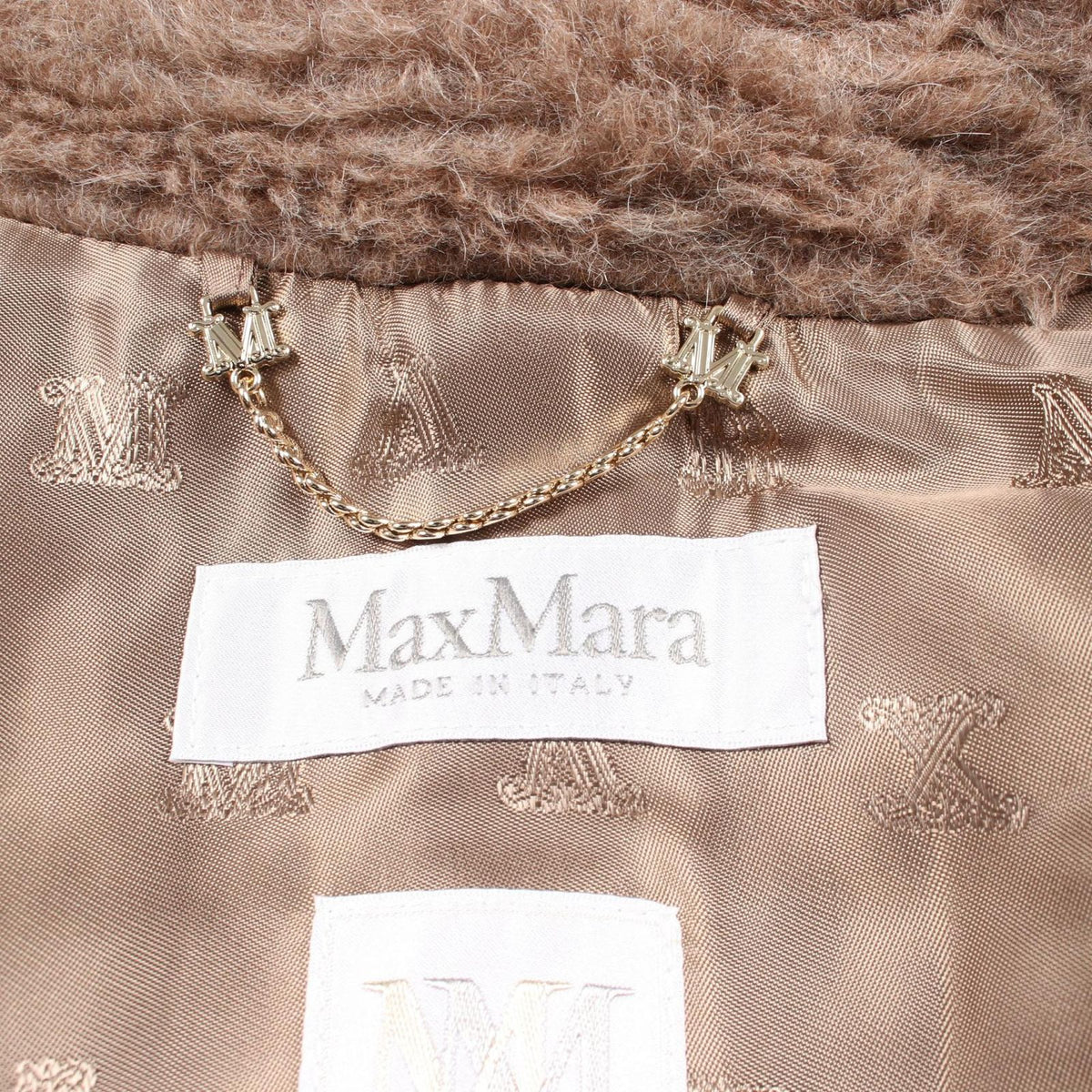 Max Mara Poncho Teddy Bear Cape Brown — view 3
