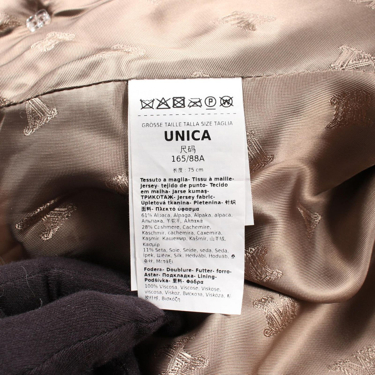 Max Mara Poncho Teddy Bear Cape Brown — view 5