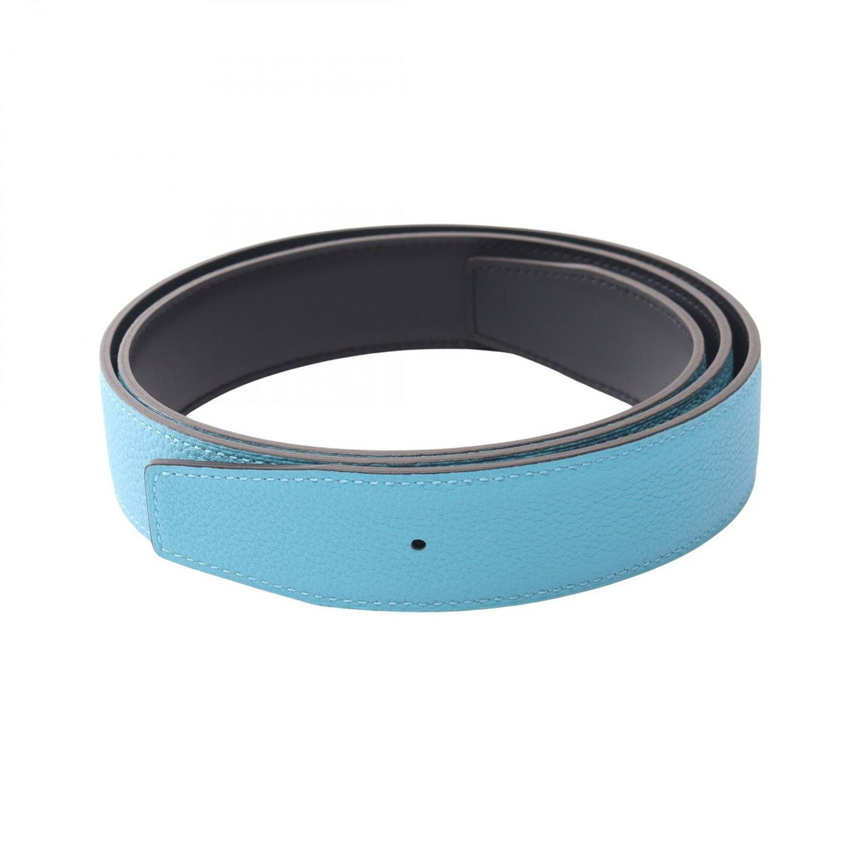Hermes Belt Constance H Blue Jean Reversible
