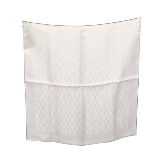 Hermes Scarf Pochette Faconnee Grand H Pocket Square Silk