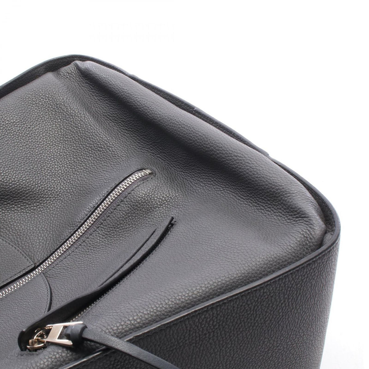 Loewe Handbag Hammock Medium 2-Way Dark Gray Leather Bag — view 5