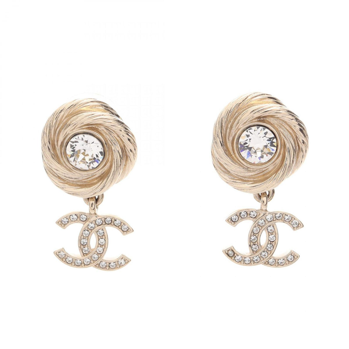 Chanel Earrings CC Logo