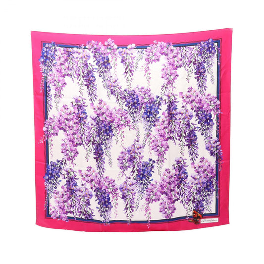 Dolce & Gabbana Scarf Floral Silk