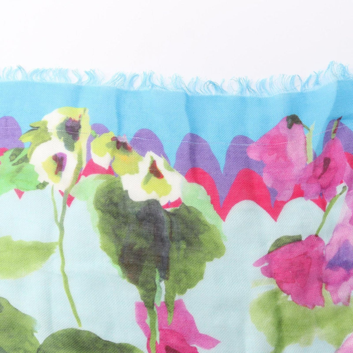 Dolce & Gabbana Shawl Floral Scarf — view 7