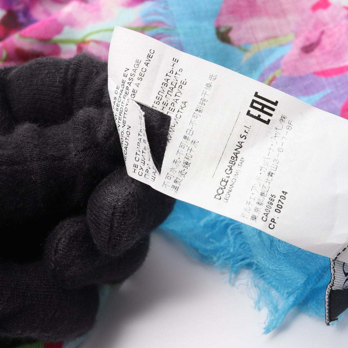 Dolce & Gabbana Shawl Floral Scarf — view 4