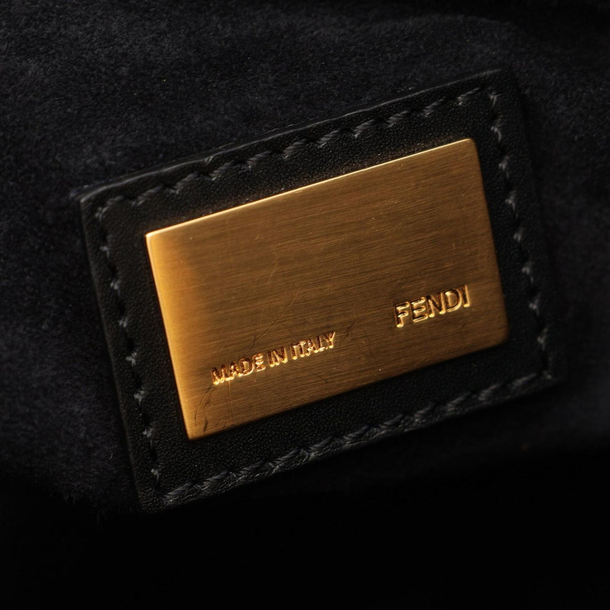 Fendi Handbag Peekaboo Regular Black Leather — view 4