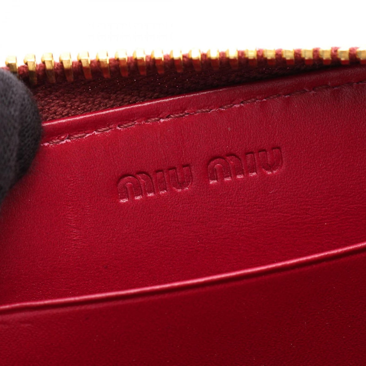 Miu Miu Coin Purse Pink Leather — view 4