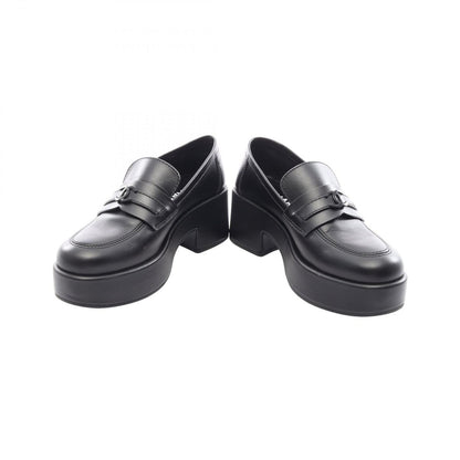 Chanel Loafers CC Logo Platform Leather — view 3