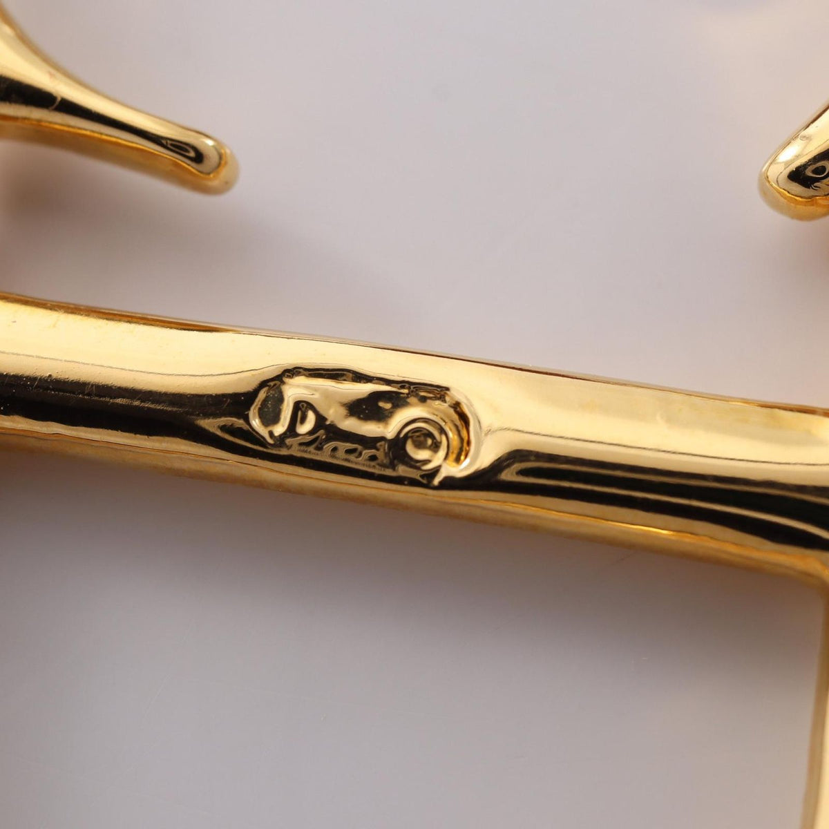 Dior Necklace CD Logo Leather CD — view 7