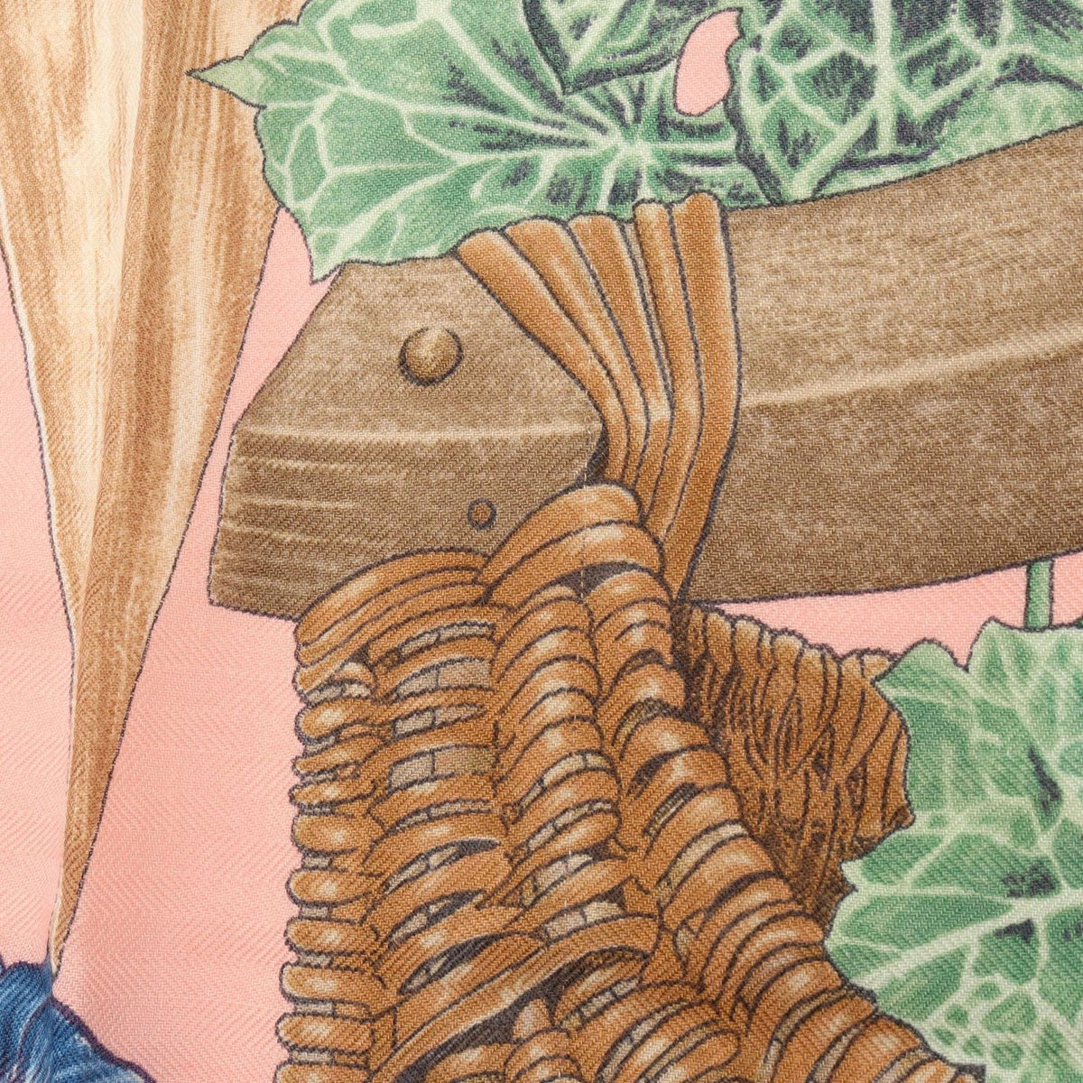 Hermes Scarf Carre Geant Passiflores Silk — view 6