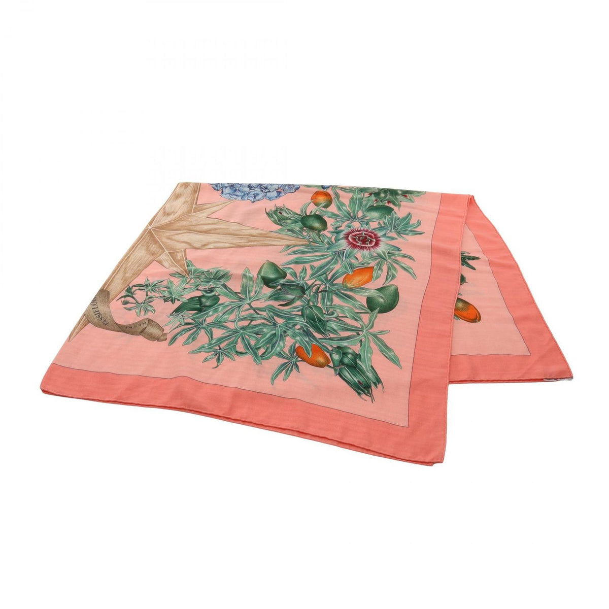 Hermes Scarf Carre Geant Passiflores Silk
