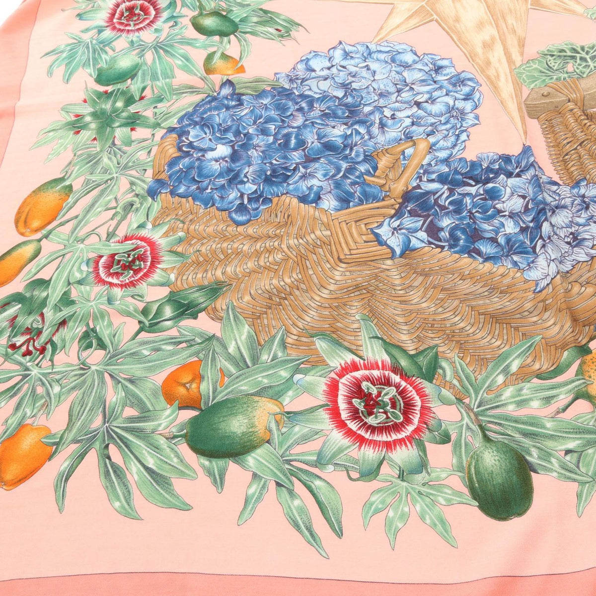 Hermes Scarf Carre Geant Passiflores Silk — view 7