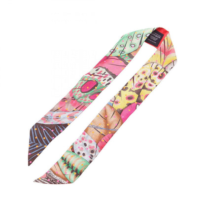 Hermes Scarf Twilly Plumetis Ribbon Silk — view 2
