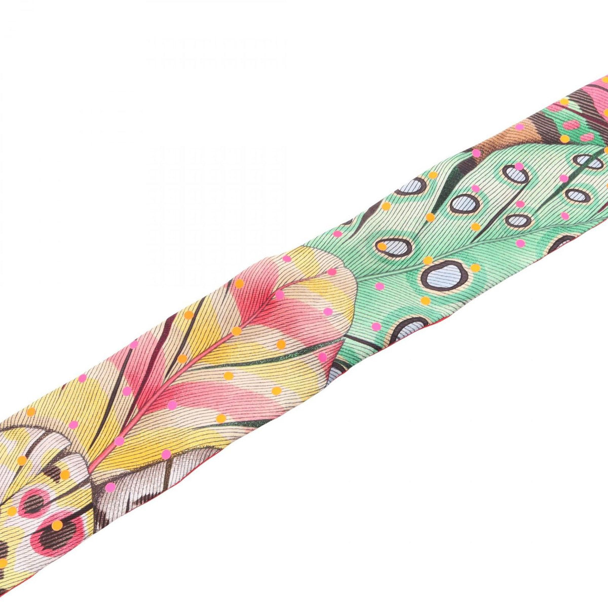 Hermes Scarf Twilly Plumetis Ribbon Silk — view 5