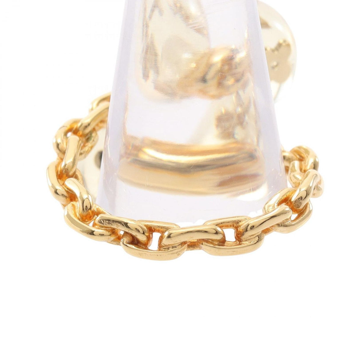 Louis Vuitton Ring Bague Inclusion YG Vert Fawn — view 3