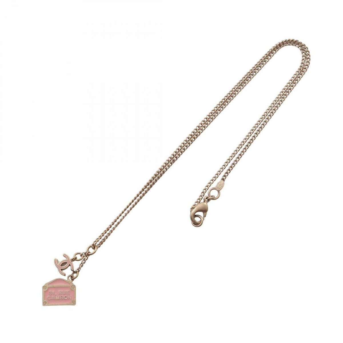 Chanel Necklace CC Logo — view 3