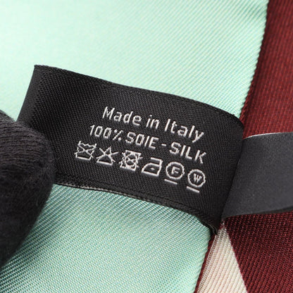 Chanel Scarf CC Logo Ribbon Silk — view 3