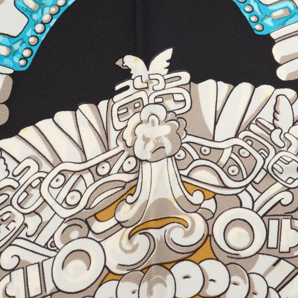 Hermes Scarf Carre 90 Mexique Silk — view 8