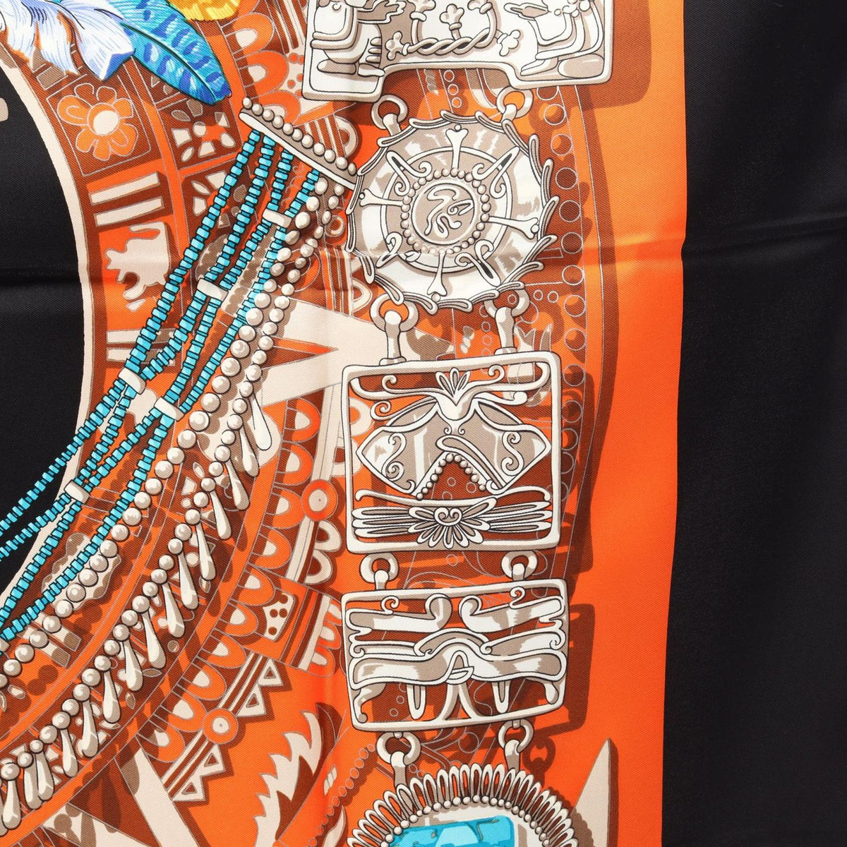 Hermes Scarf Carre 90 Mexique Silk — view 6