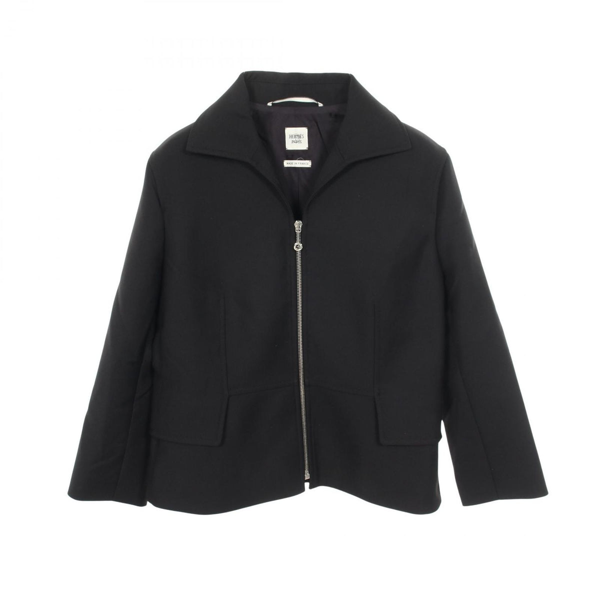 Hermes Zip Up Wool