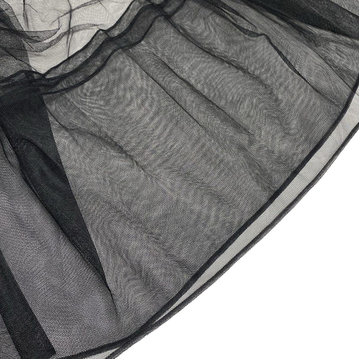 Dior Long Skirt I Black Mesh Tulle 40 — view 6