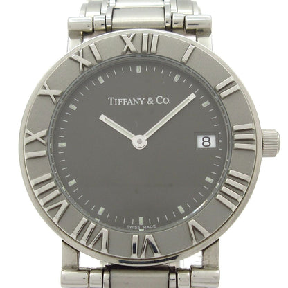 Tiffany & Co Watch Atlas Round Dark Gray