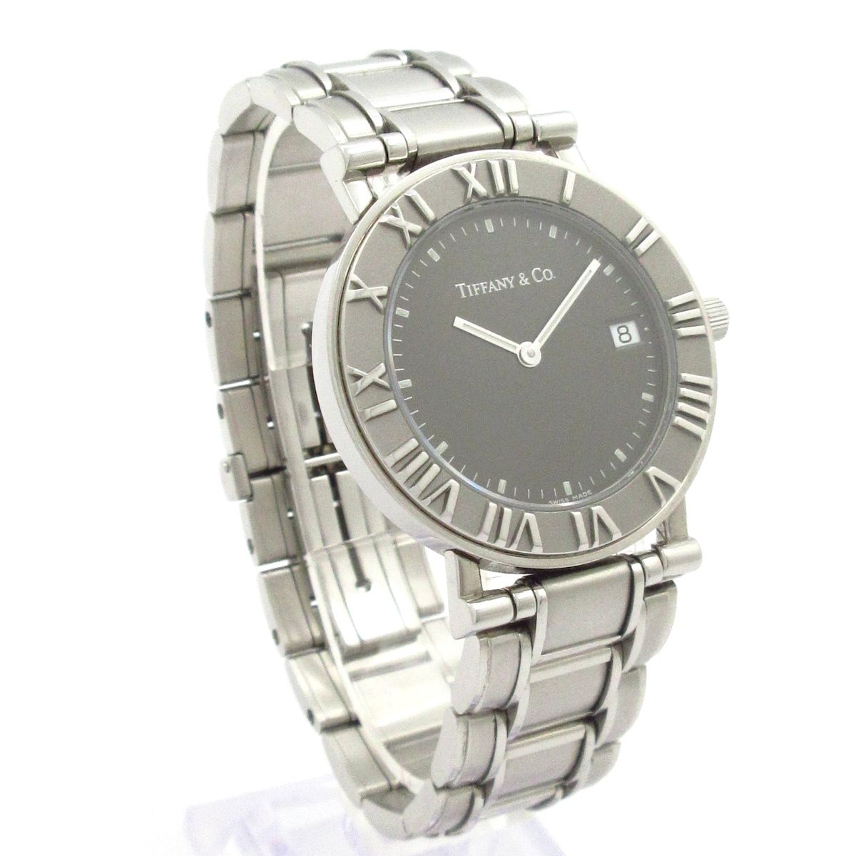 Tiffany & Co Watch Atlas Round Dark Gray — view 3